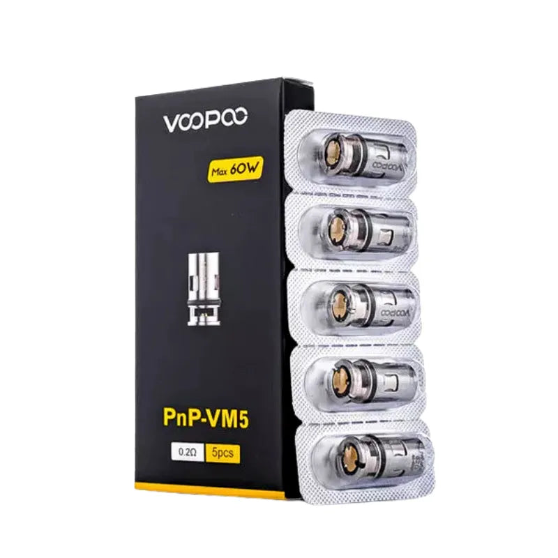 Voopoo PnP VM5 Mesh Coils Pack of 5 Hardware UK Vape Supply Ltd