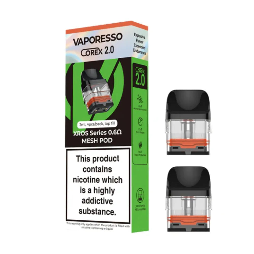 Vaporesso XROS Series Pods Corex 2.0 Tech Version UK Vape Supply Ltd.