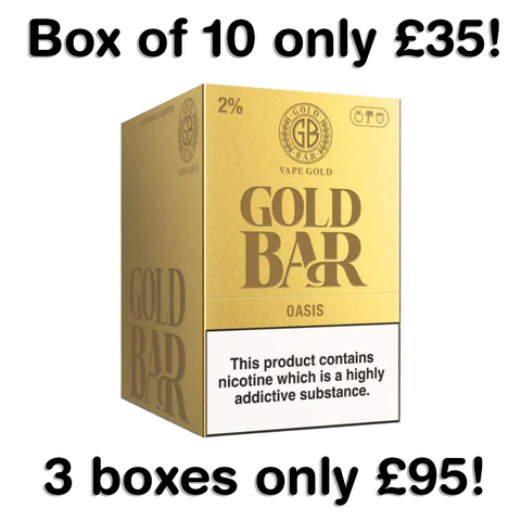 Box Of 10 - Gold Bar