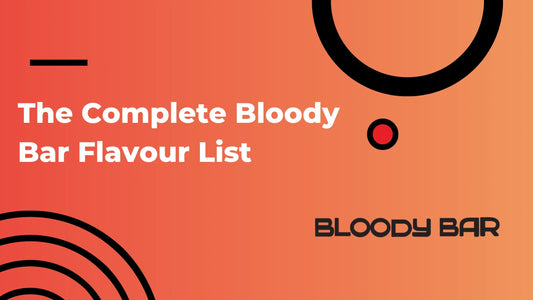 The Complete Bloody Bar Flavour List