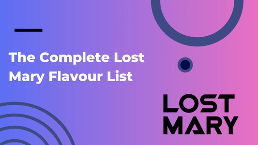 The Complete Lost Mary Flavour List
