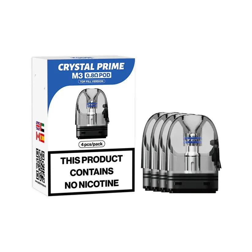Crystal Prime M3 Smart - Replacement Pods - 4pcs
