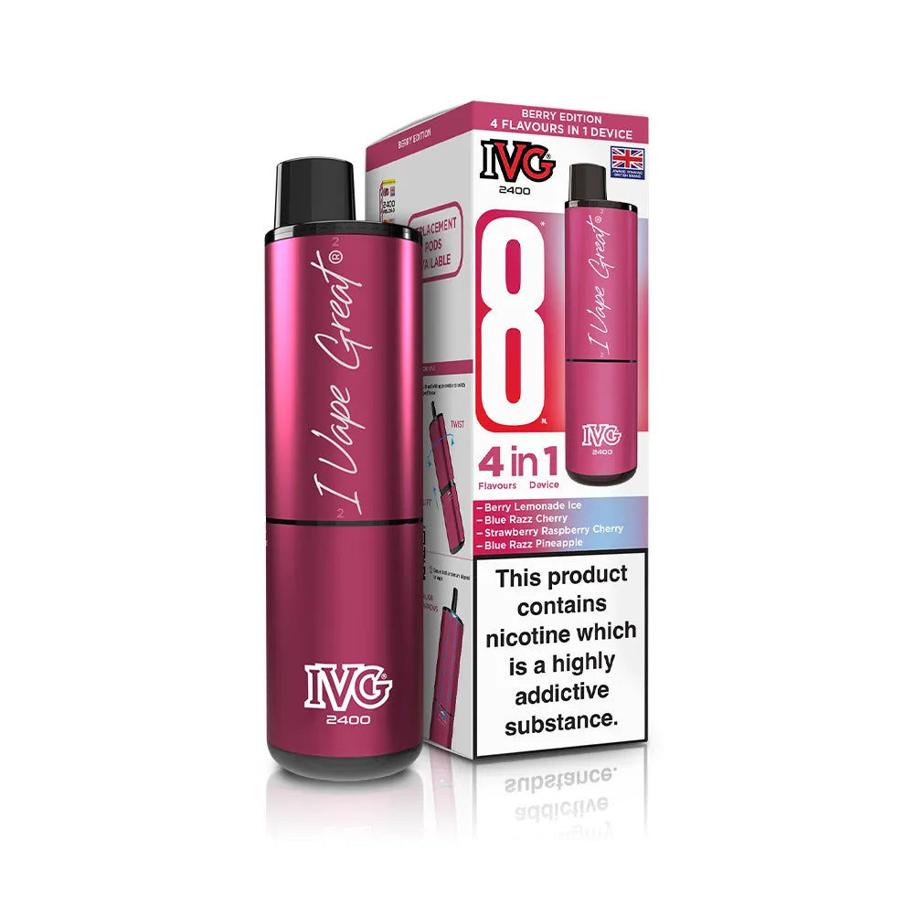 IVG 2400 Recharge 8 - Prefilled Pod Kit