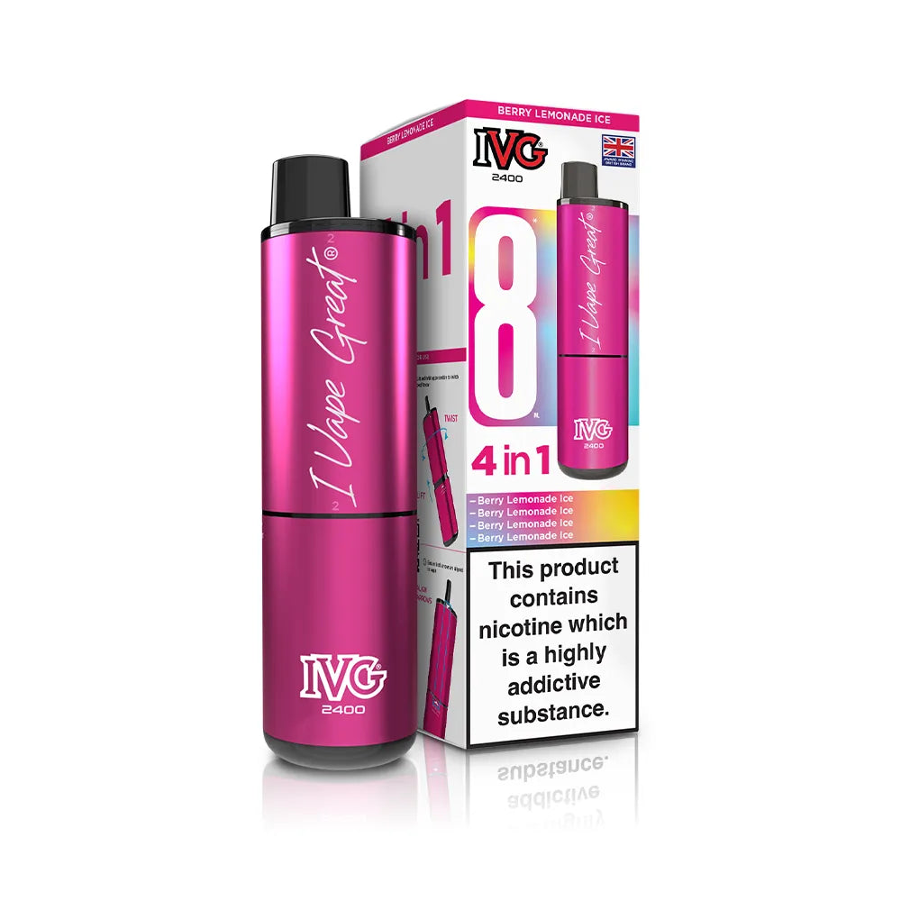 IVG 2400 Recharge 8 - Prefilled Pod Kit