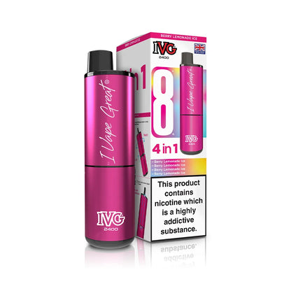 IVG 2400 Recharge 8 - Prefilled Pod Kit