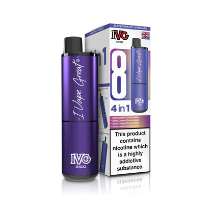 IVG 2400 Recharge 8 - Prefilled Pod Kit