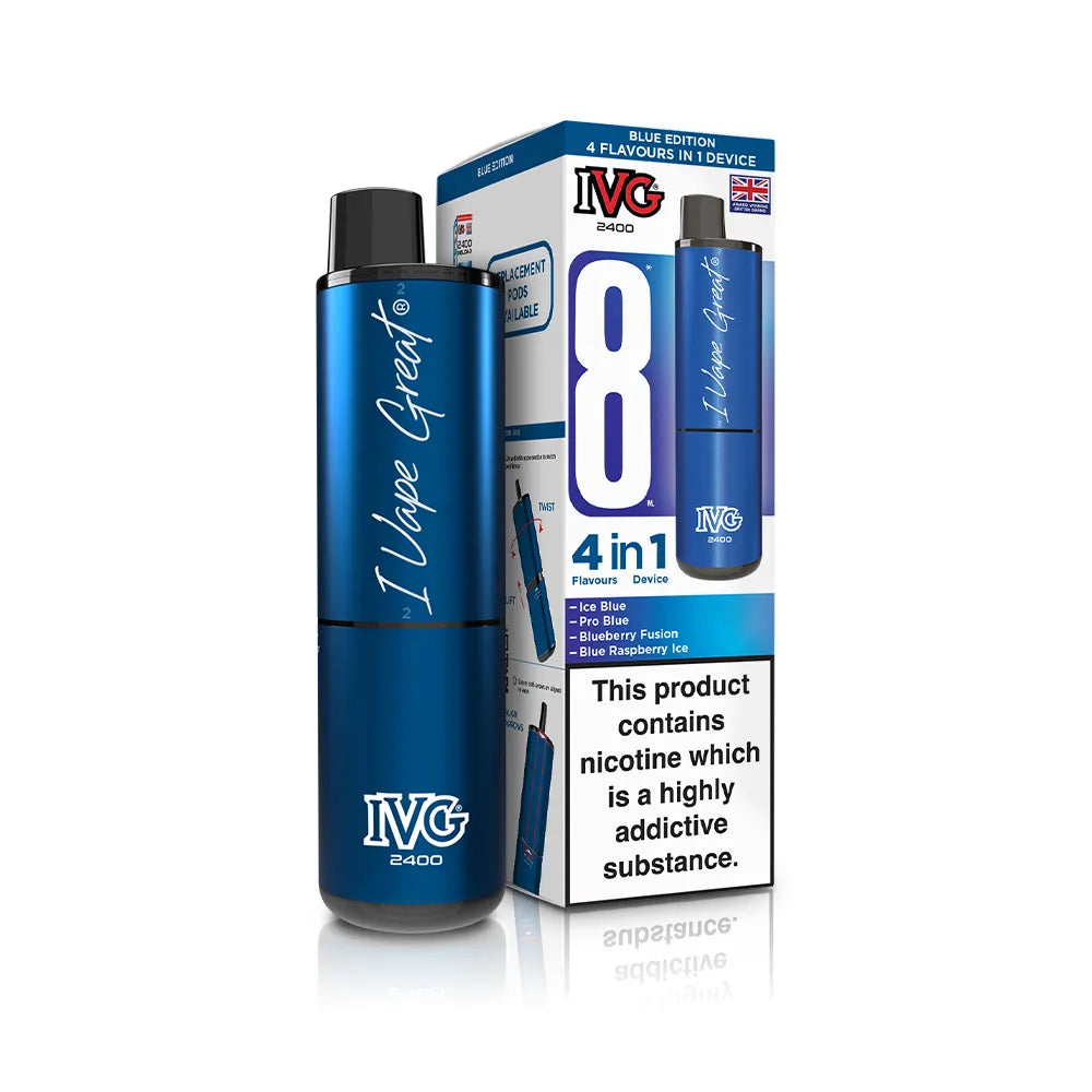 IVG 2400 Recharge 8 - Prefilled Pod Kit