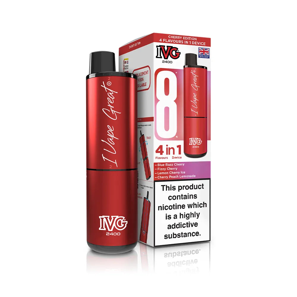 IVG 2400 Recharge 8 - Prefilled Pod Kit