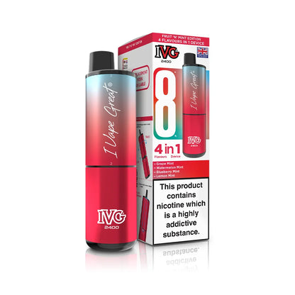 IVG 2400 Recharge 8 - Prefilled Pod Kit