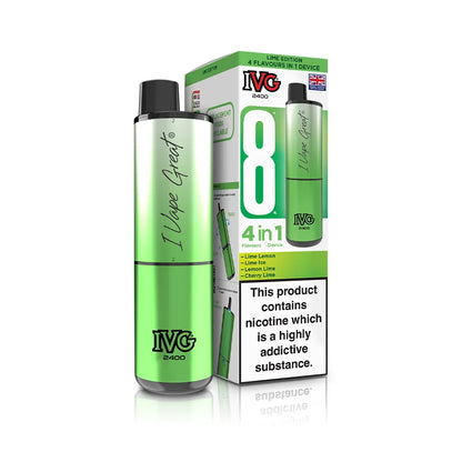 IVG 2400 Recharge 8 - Prefilled Pod Kit