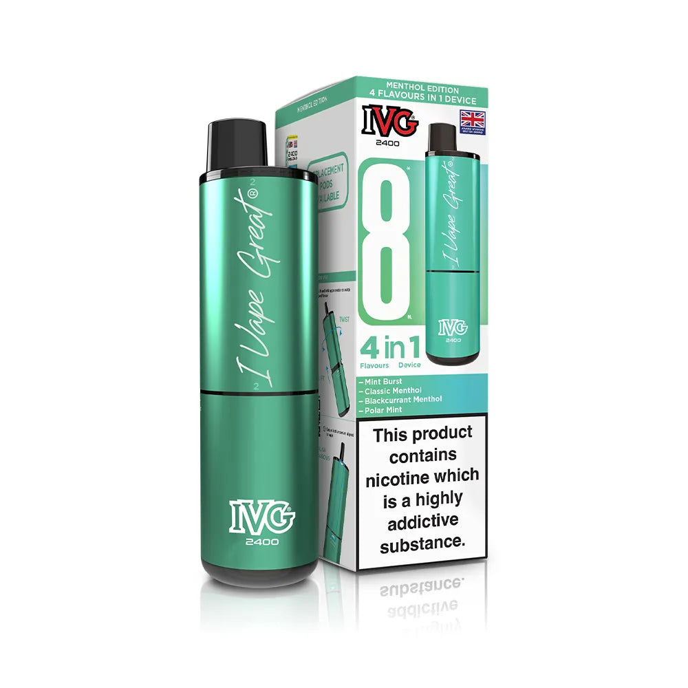 IVG 2400 Recharge 8 - Prefilled Pod Kit