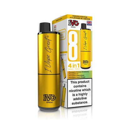 IVG 2400 Recharge 8 - Prefilled Pod Kit