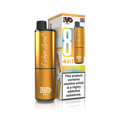 IVG 2400 Recharge 8 - Prefilled Pod Kit