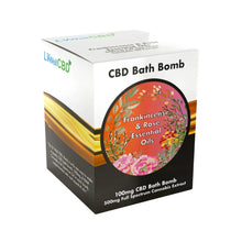 LVWell CBD - CBD Bath Bomb - Frankincense and Rose