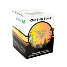 LVWell CBD - CBD Bath Bomb Sleep – Ylang Ylang and Ginger