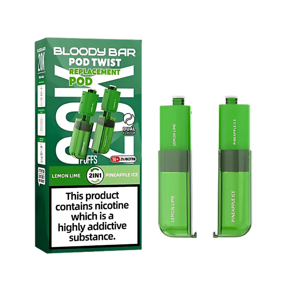 Bloody Bar Pod Twist 20k - Replacement Pods