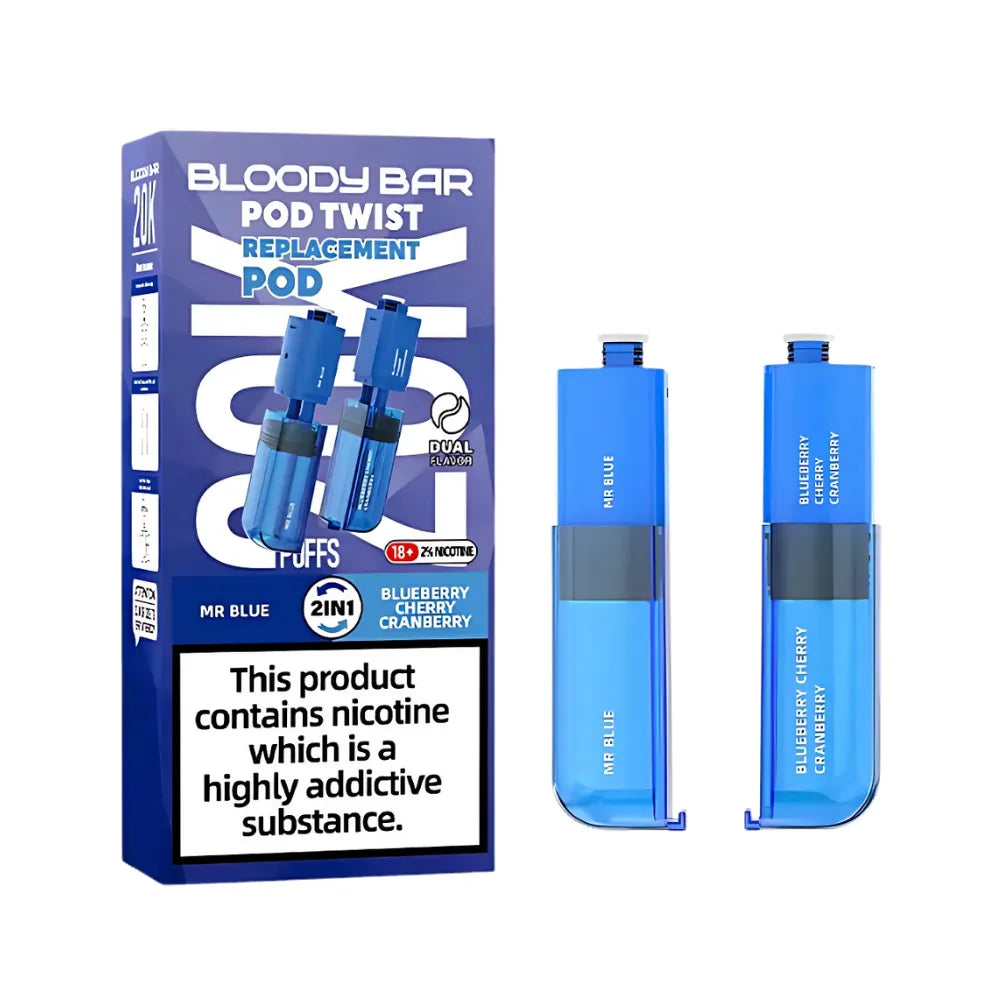 Bloody Bar Pod Twist 20k - Replacement Pods