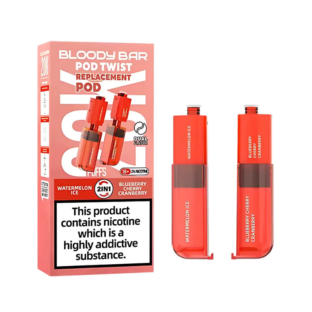 Bloody Bar Pod Twist 20k - Replacement Pods