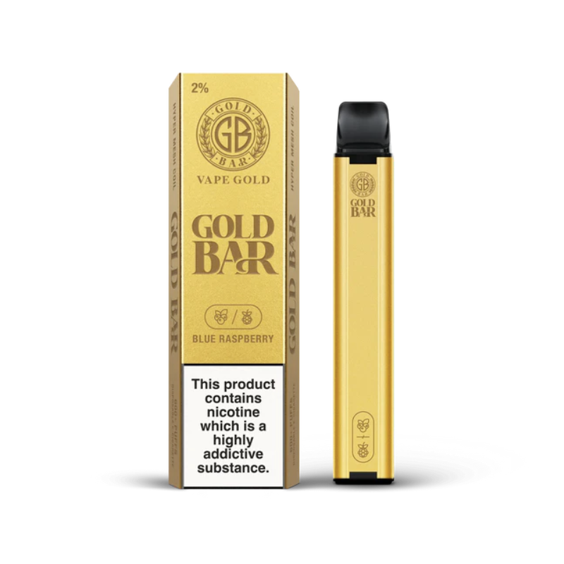 Vape Gold's Gold Bar - Blue Raspberry