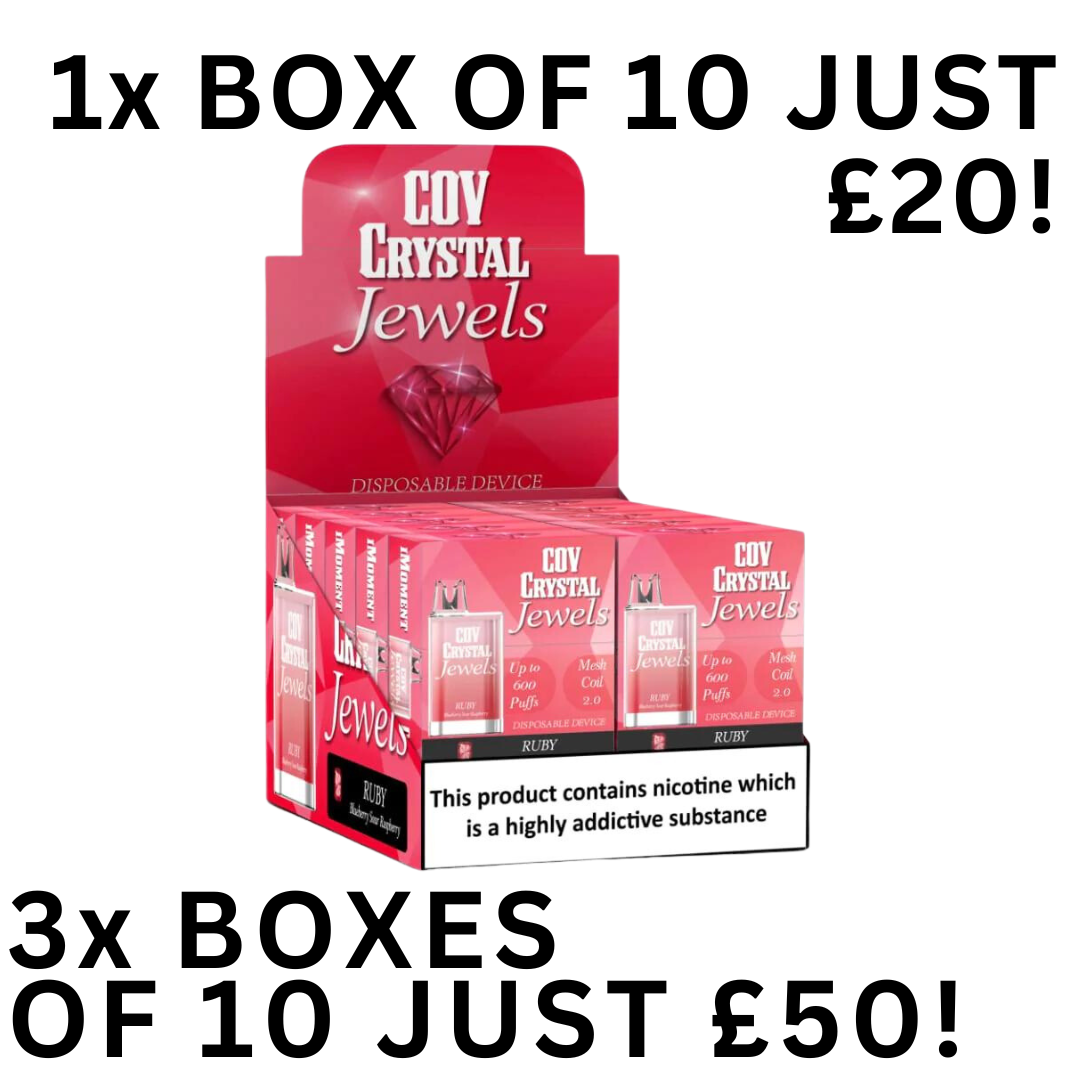 COV Crystal Jewel - Box of 10