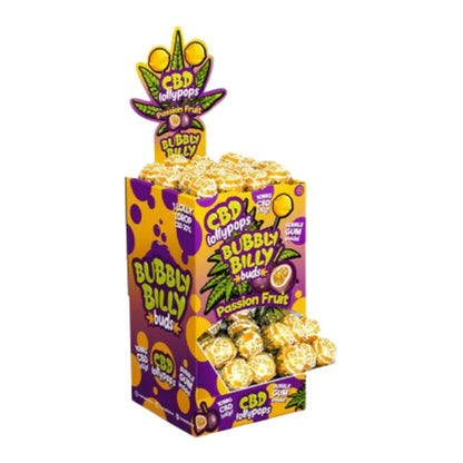 Bubbly Billy Buds - CBD Lollipops 10mg - 100pcs