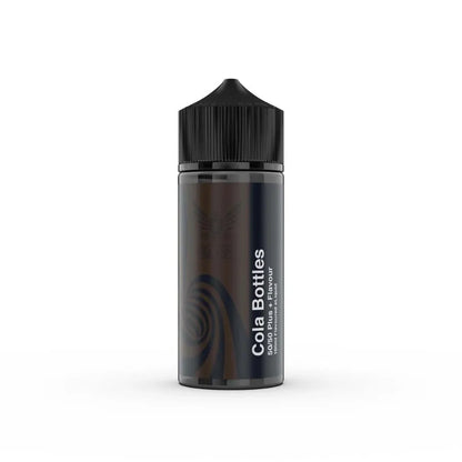 Cola Bottles vape juice bottle on a white background