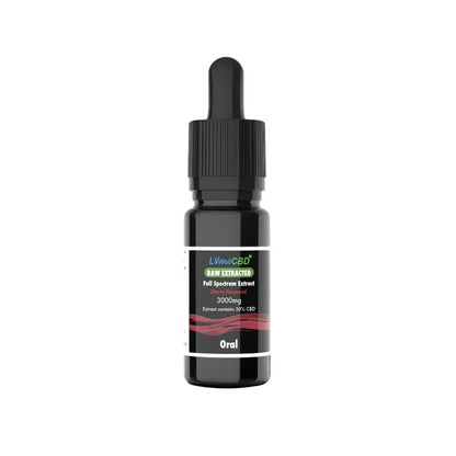 LVWell CBD - Cherry Raw Extracted Full Spectrum Oral CBD Oil