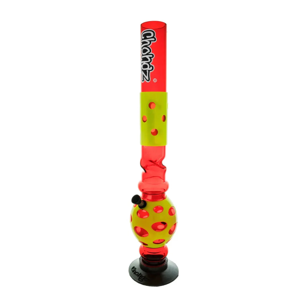 50cm colourful Chongz "Kashmir If You Can" waterpipe on a white background.