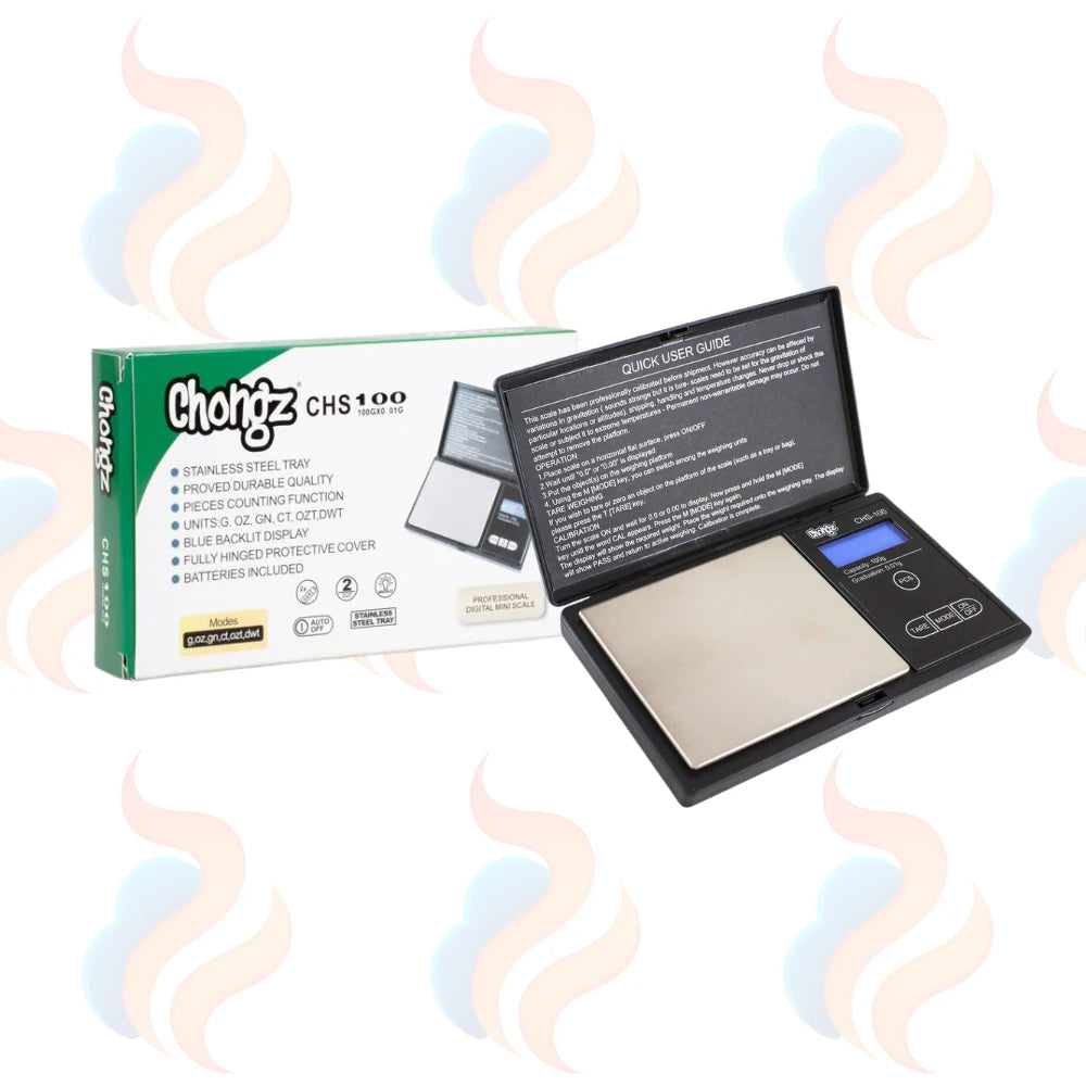 Chongz CHS Series Digital Scales – Precision Pocket Scales on white background