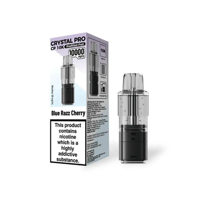 Crystal Pro CP10k prefilled pod Blue Razz Cherry