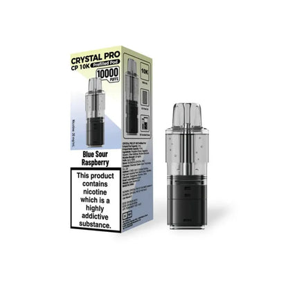 Crystal Pro CP10k prefilled pod Blue Sour Raspberry