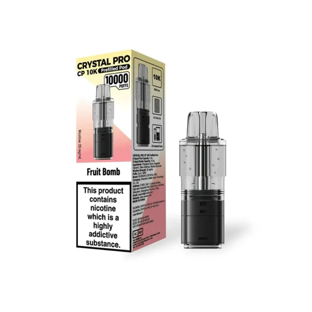 Crystal Pro CP10k prefilled pod fruit bomb