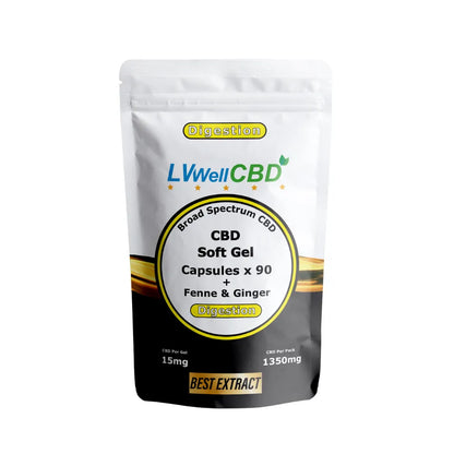 LVWell CBD - Digestion CBD Capsules
