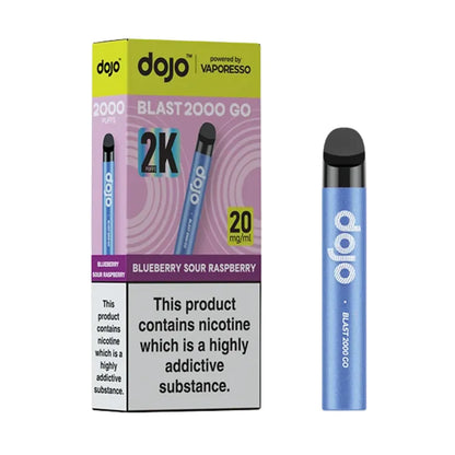  dojo vape device and packaging on a white background