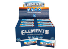 Elements - Wide Rolling Tips Non-Perforated - 50pcs