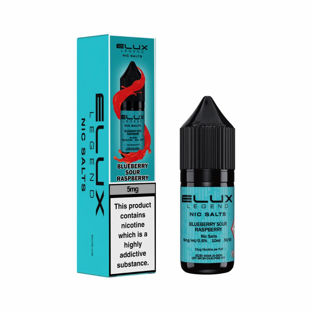 Elux Legend Nic Salts - 5mg - 10ml E-liquid