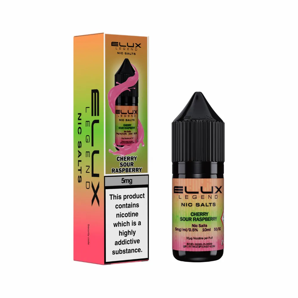 Elux Legend Nic Salts - 5mg - 10ml E-liquid
