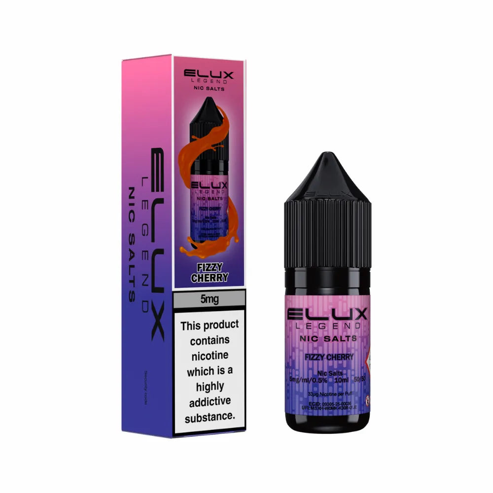 Elux Legend Nic Salts - 5mg - 10ml E-liquid