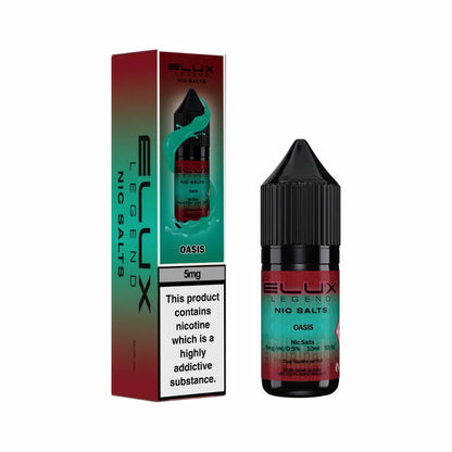 Elux Legend Nic Salts - 5mg - 10ml E-liquid
