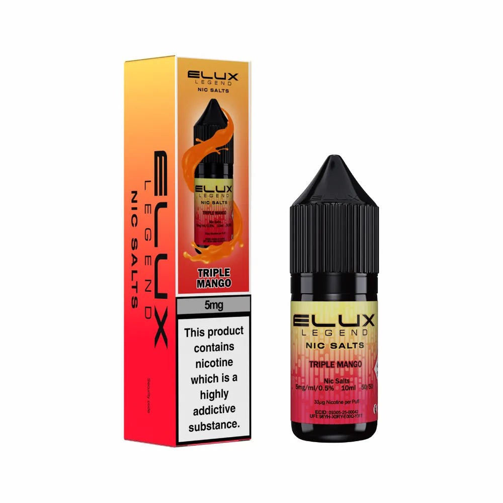 Elux Legend Nic Salts - 5mg - 10ml E-liquid