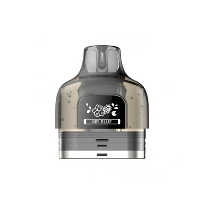 Fisco Vape refills with 'MR BLUE' branding on a white background