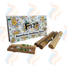 Fizz Bamboo Rolling Mats – Natural Bamboo Rolling Mats (Assorted Sizes)