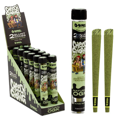 G-Rollz King-Size Blunt Cones - Natural OGK flavour