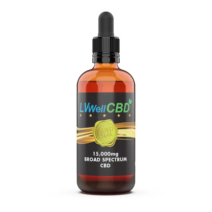 LVWell CBD - Gold Seal Broad Spectrum Oral CBD Oil