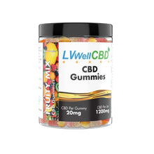 LVWell CBD - Fruity Mix 20mg CBD Gummies