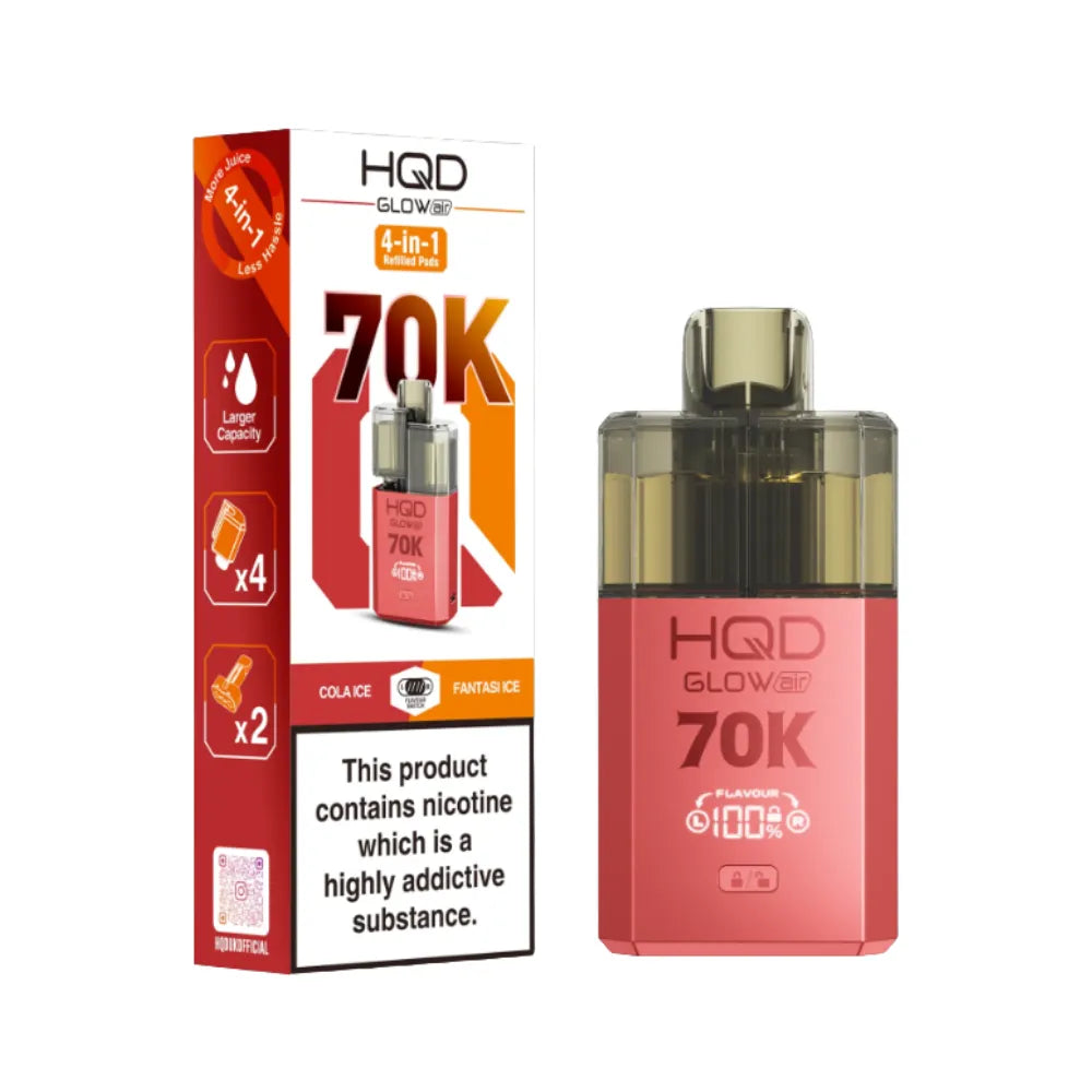 HQD Glow Air 70K - Prefilled Pod Kit