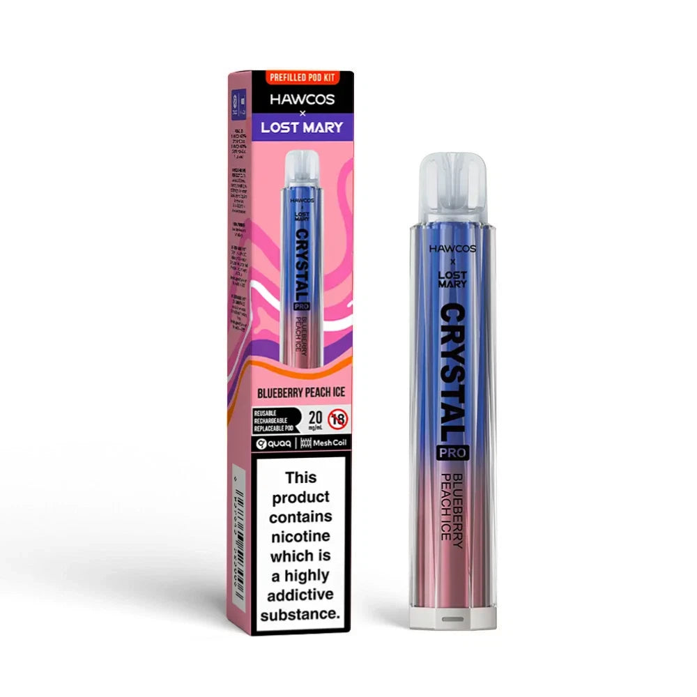 Hawcos X Lost Mary Crystal Pro 600 Vape Kits Clearance Sale