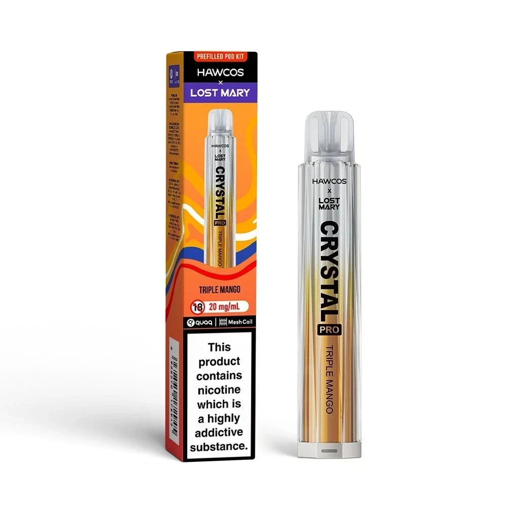 Hawcos X Lost Mary Crystal Pro 600 Vape Kits Clearance Sale