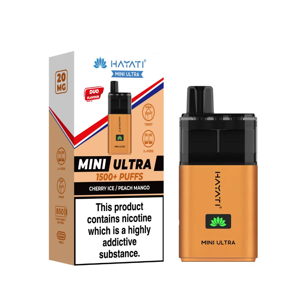 Hayati Mini Ultra 1500 - Prefilled Pod Kit