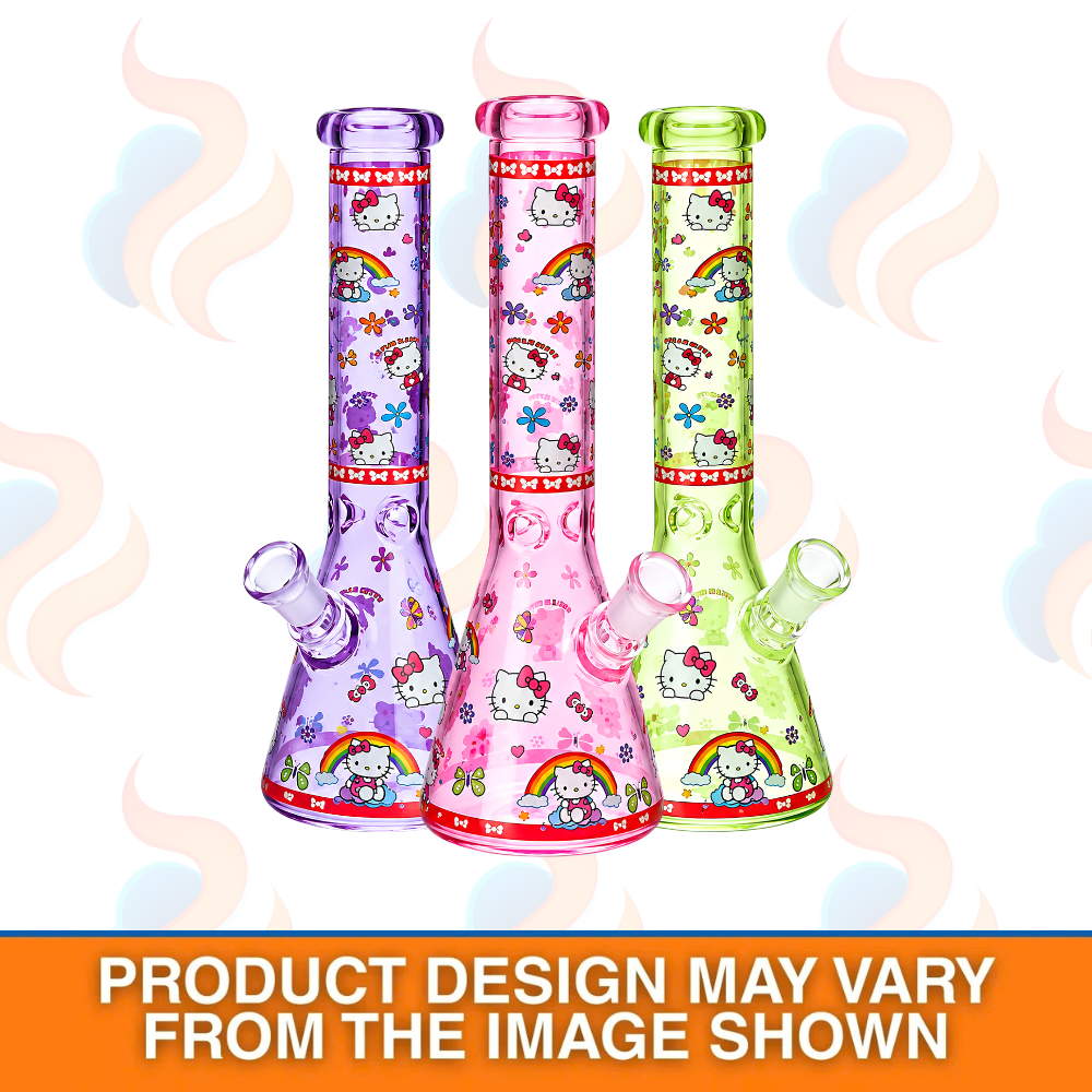 Colourful Kitty-Design Waterpipe